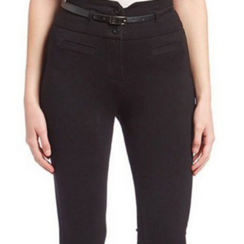 NEW Black Skinny Ponte Pants - Picture 3 of 7